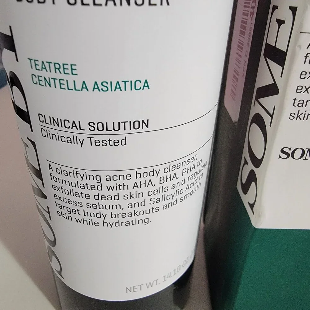 SOMEBYMI Miracle Acne Clear Body Cleanser AHA, BHA, PHA Exp 2028